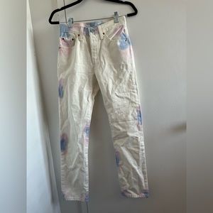 levi’s 501 cotton candy jeans